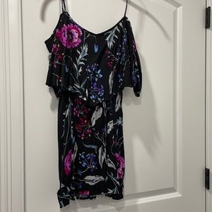 Express off the shoulder floral dress